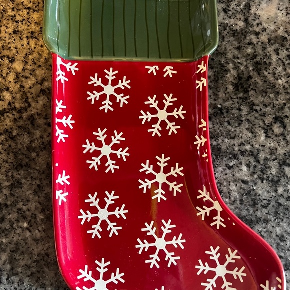 Crate and Barrel Stocking Spoon Rest - Picture 1 of 1